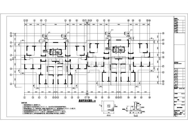 【合肥】某二十八层剪力墙结构住宅结构设计施工图-图一