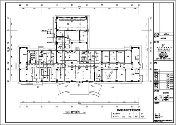 某六层多层医院建筑给排水施工图设计_图1