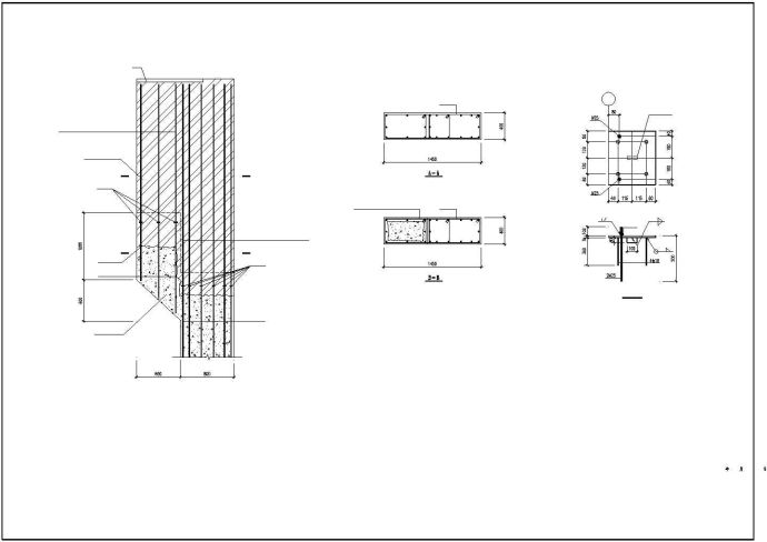 合肥某跨度18.6m单层钢结构厂房结构设计图（独立基础）_图1