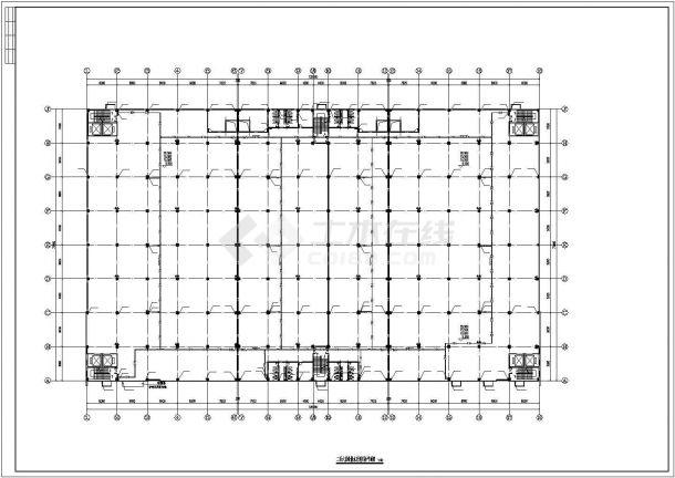 多层丙类工厂给排水系统规划CAD套图-图一