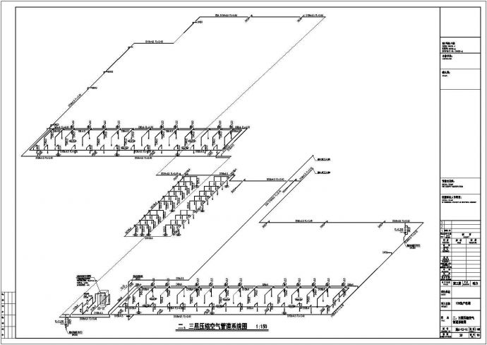 苏州某电子生产厂房给排水设计图_图1