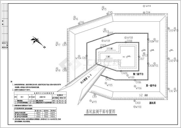 广东某提升泵房基坑支护工程设计施工图-图二