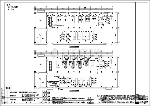 富士康某工厂大型空压站冷却系统设计图-图一