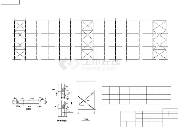 某1755平方米21米单跨钢结构厂房图纸（建筑及结构设计总说明）-图二