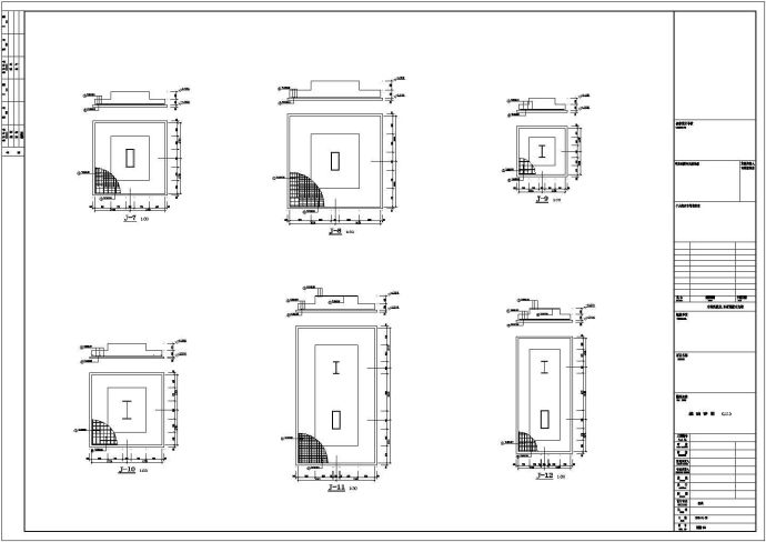 江苏某21米跨五层钢框架厂房结构图（含设计说明）_图1