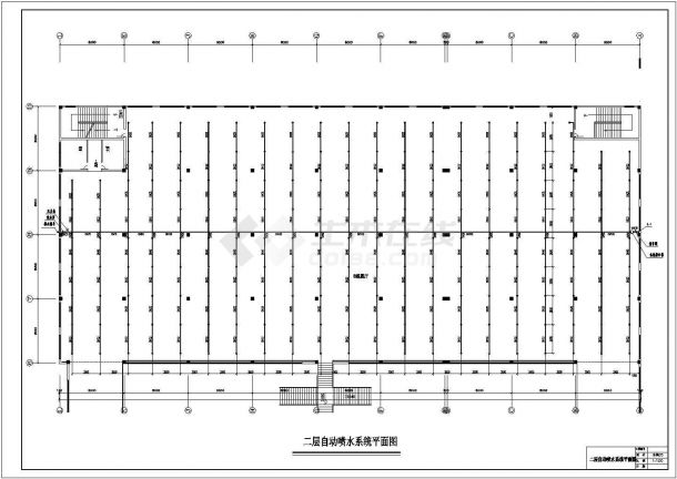 【江苏】某家具城给排水及自动喷淋系统施工图-图二