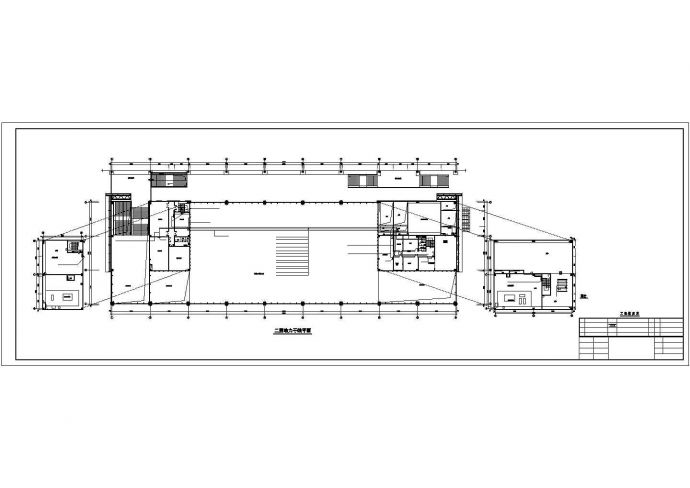 二层城际轨道交通站房全套电气施工图纸_图1