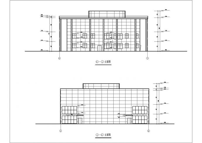 某地3层框架结构室内体育馆建筑方案设计_图1