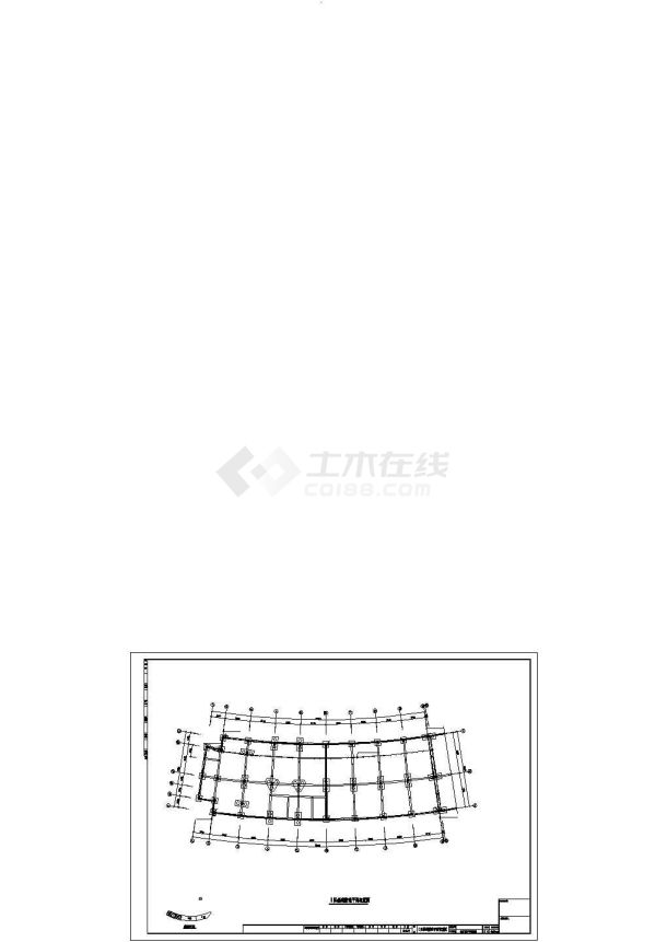 某四层水产品批发市场电气图纸-图二