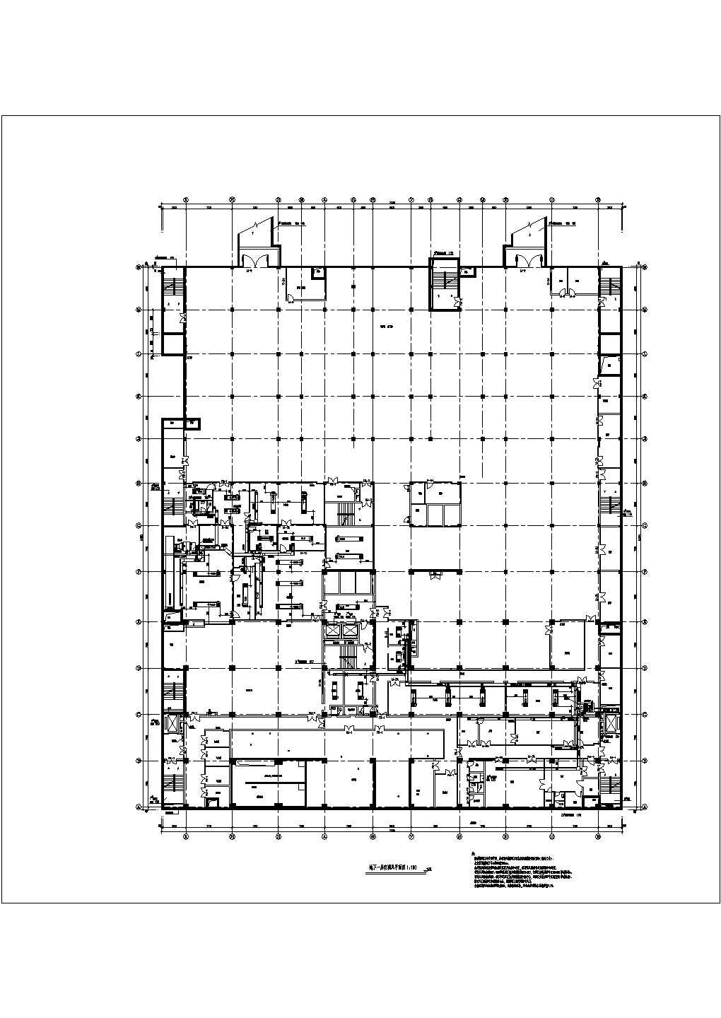 【河北】多层医院门诊综合楼暖通空调设计施工图