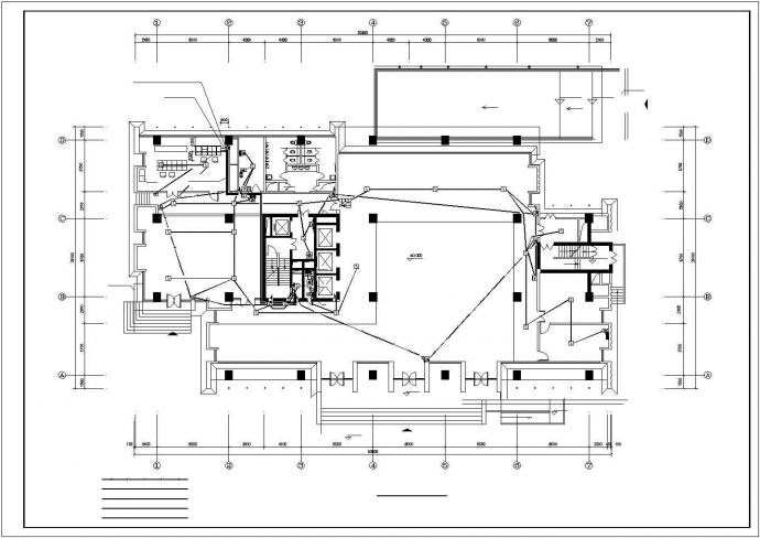 某18000㎡一类办公楼电气消防系统施工图纸（三级负荷）_图1