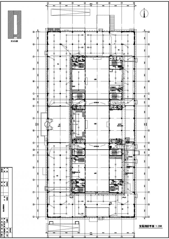 某43246㎡五层科研楼电气消防系统施工图纸(一级负荷)_图1