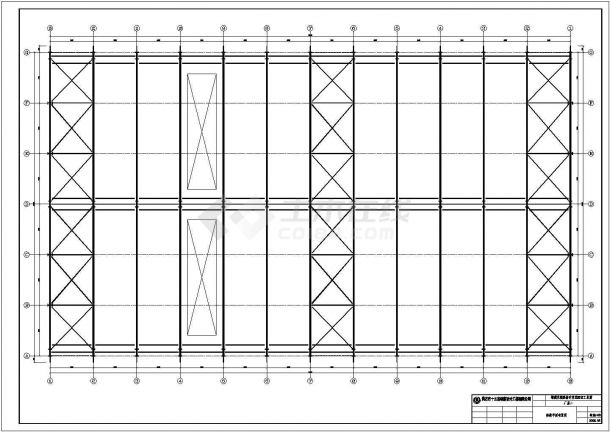 某5t吊车带天窗厂房图纸（含轻钢结构设计说明）-图二