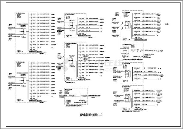 [广东]168183.49㎡多栋高层住宅楼及酒店强弱电施工图纸-图二