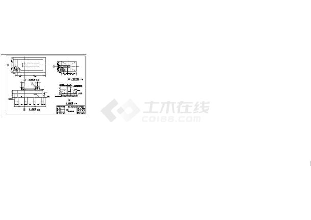 某混凝土单层排架结构厂房毕业设计图纸及计算书（双层重级工作制吊车）-图二