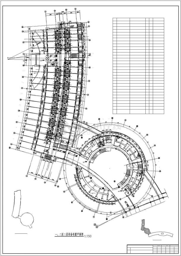 [吉林]48909㎡五层国际大酒店暖通空调设计施工图-图二