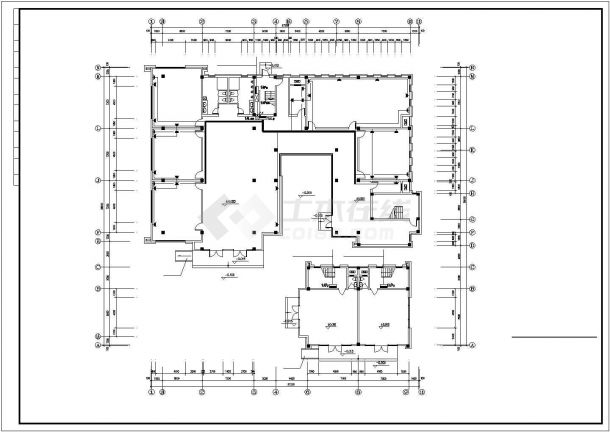 [宁波]某地上三层综合楼电气施工图纸（含电气设计说明）-图二
