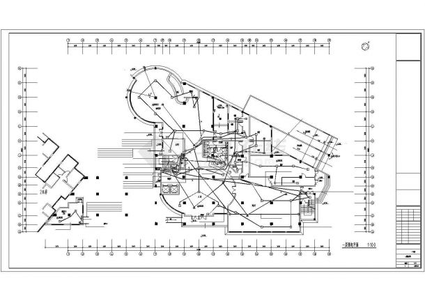 [无锡]某六层钢筋混凝土结构宾馆电气施工图纸-图二
