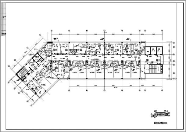 【辽宁】医院综合楼空调采暖通风及排烟系统设计施工图（甲级院设计）-图一