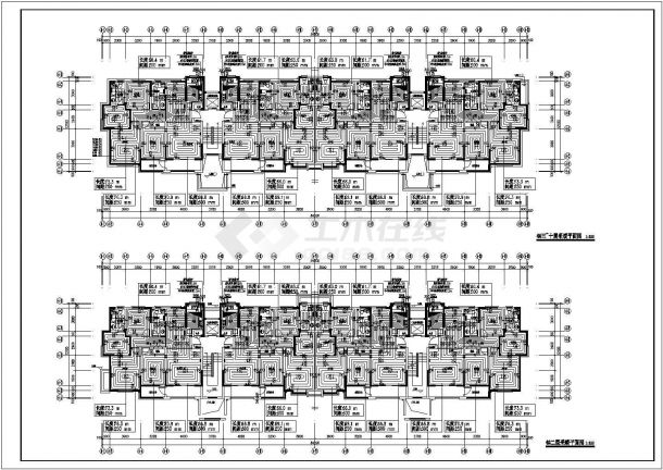 【山东】高层住宅商住楼采暖通风及防排烟系统设计施工图（含负荷计算）-图二