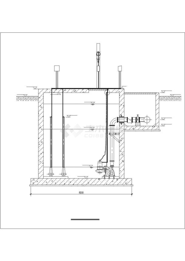[长葛]某293㎡单层混凝土结构工程电气图纸-图二