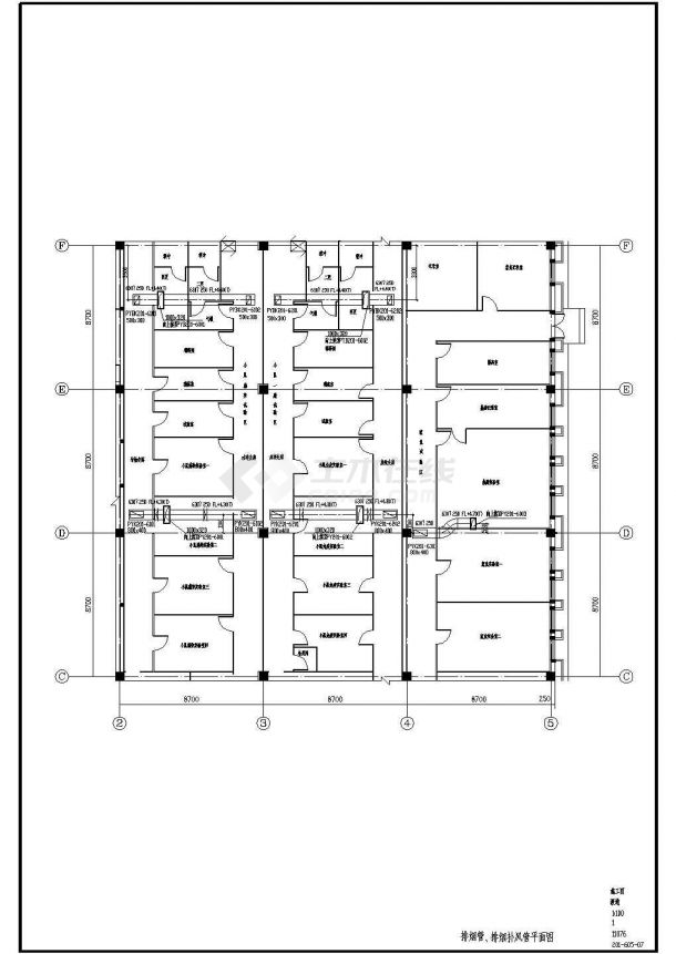 【吉林】厂房建筑暖通空调系统全套设计施工图（含控制点流程图）-图一