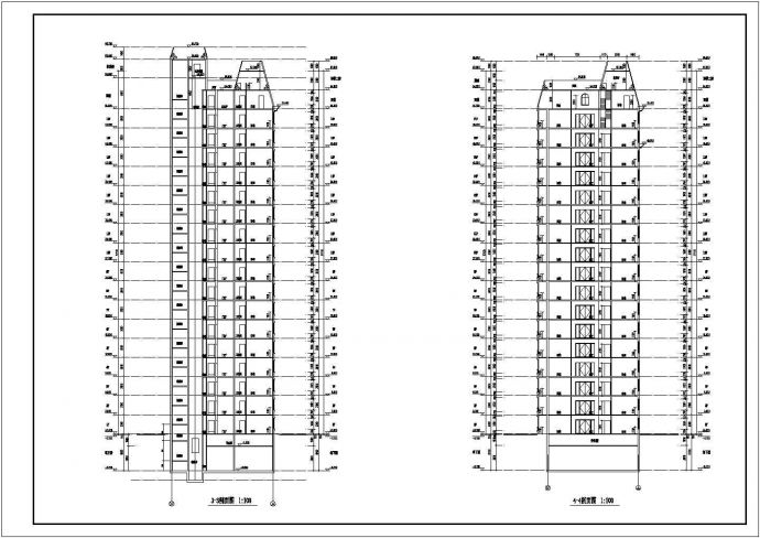 【黑龙江】小区三十层高层住宅供暖通风施工图（大院设计图面美观）_图1
