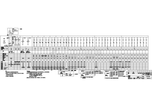 [江苏]框22031㎡五层架结构办公楼强电系统施工图纸128张-图二