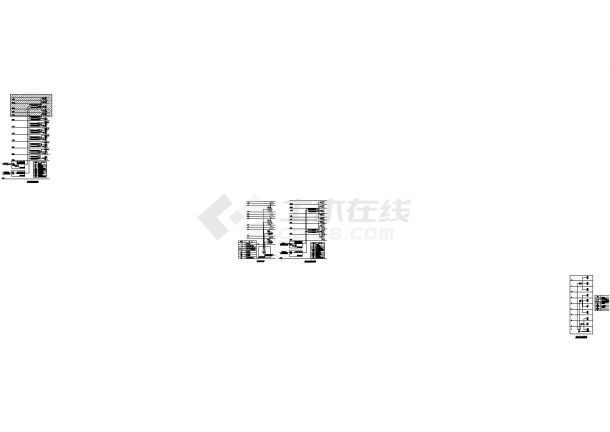 [北京]21层办公楼室内精装修弱电系统施工图纸-图一