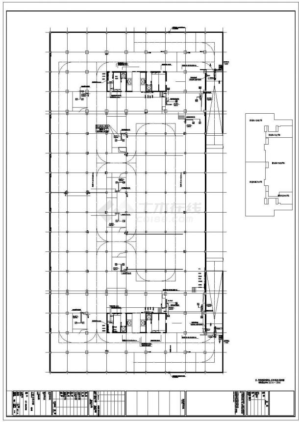 [安徽]999830㎡二十四层创新项目办公楼全套强弱电施工图179张(甲级设计院)-图二