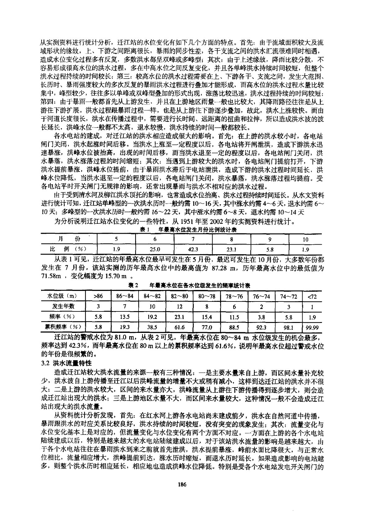 红水河迁江水文站洪水与泥沙变化特性研究-图二