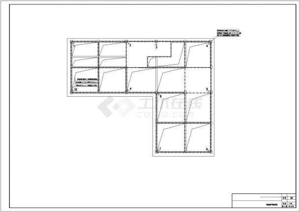 云南某3769㎡四层质检中心电气施工图（三级负荷）-图一