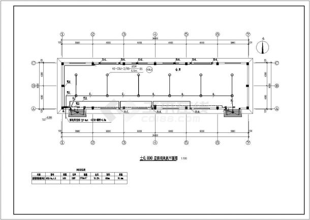某324㎡单层仓库电气施工图（高8米）-图二