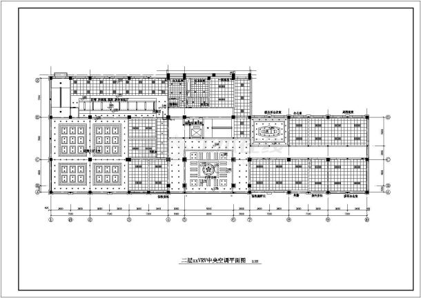 2层办公楼地板辐射采暖设计施工图-图二