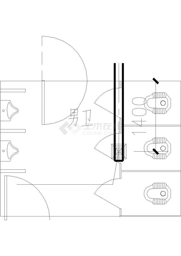 [安徽]药厂综合办公楼空调通风消防系统设计施工图（洁净空调）-图一