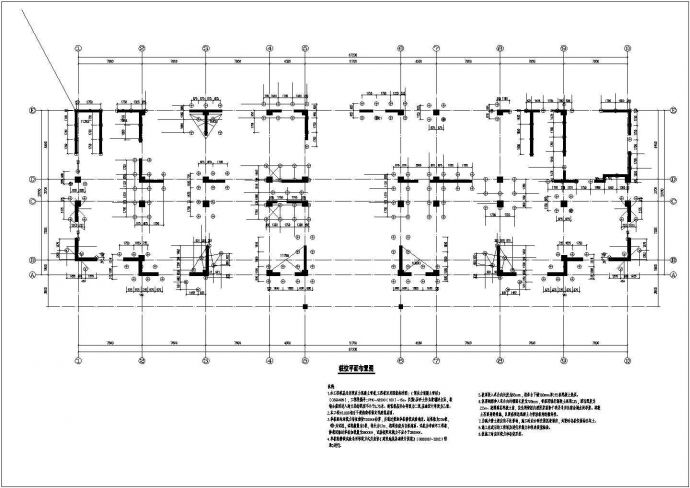 某11层高层框剪结构病房楼建筑、结构设计施工图纸_图1