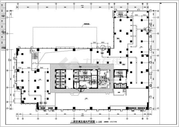[广东]58200㎡二十四层科技办公楼空调通风及防排烟系统设计施工图（多联机系统）-图二