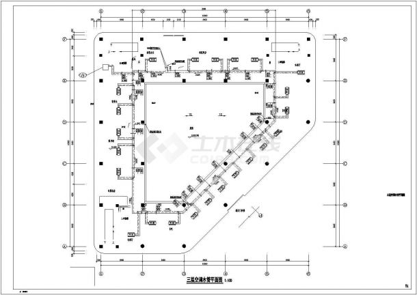 [浙江]行政后勤办公楼空调及通风排烟系统设计施工图（含空调机房）-图二