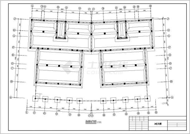 某4252.㎡六层砖混结构住宅楼电气设计图（高18米）-图二
