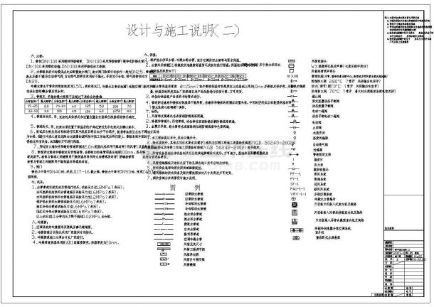 【南京】200米金融中心暖通空调设计施工图（水环热泵系统）-图二