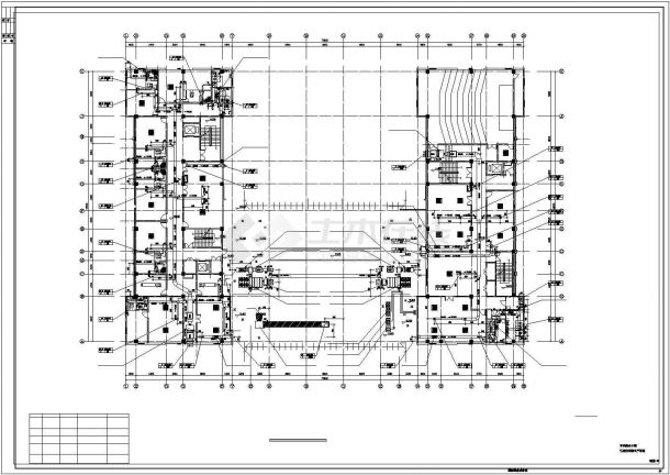 [江西]15510㎡六层公共行政办公楼空调通风及消防系统设计施工图（VRV系统）-图二