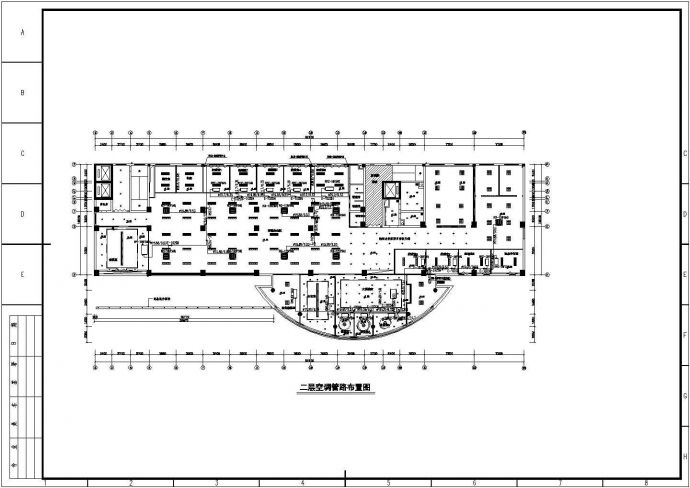 [江西]三层小型办公楼VRV空调系统设计施工图（空调配电）_图1