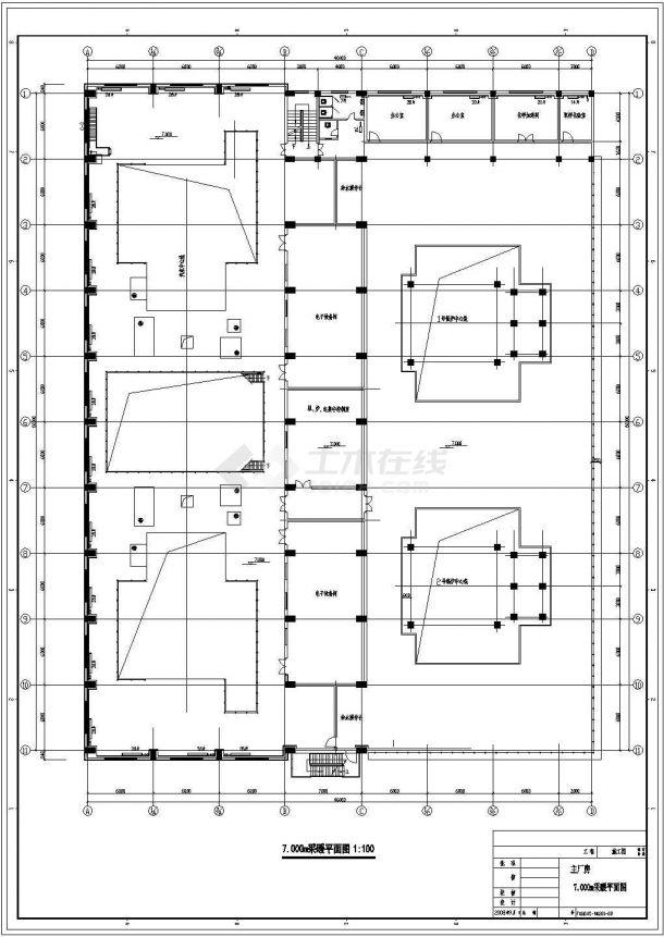 【陕西】某单层工业厂房电厂暖通设计施工图-图二