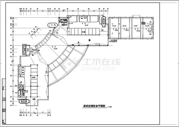 【天津】某三层会所暖通工程设计施工图-图二