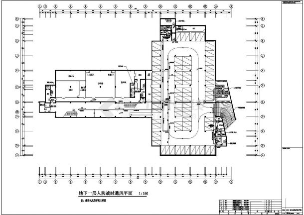 22400平方米某综合办公楼暖通设计全套施工图纸-图一