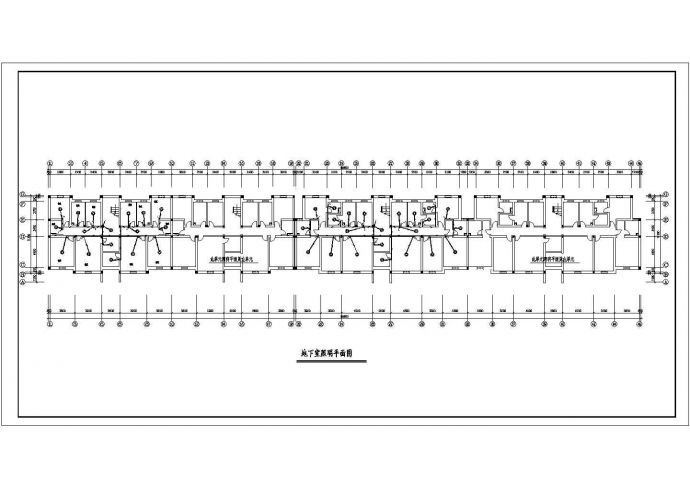 某六层住宅楼电气设计施工图纸（防雷等级三级）_图1