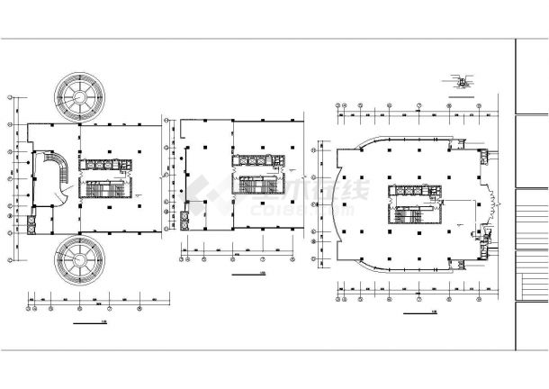[广州]61000㎡二十三层商业大厦空调通风设计施工图纸-图二