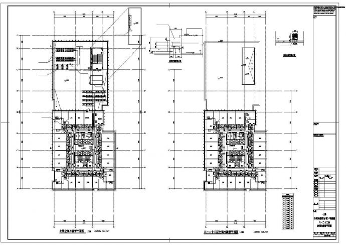 [浙江]48723㎡二十三层广场商业综合楼空调通风设计施工图_图1
