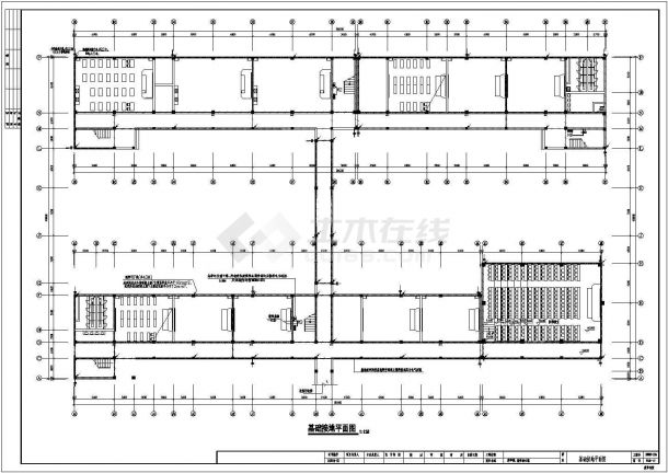 【浙江】某小学四层框架结构教学楼强电施工图-图二