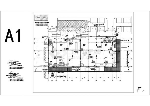 [江苏]49083平方米四层办公建筑改扩建工程空调通风排烟系统设计方案图（多联机系统）-图二